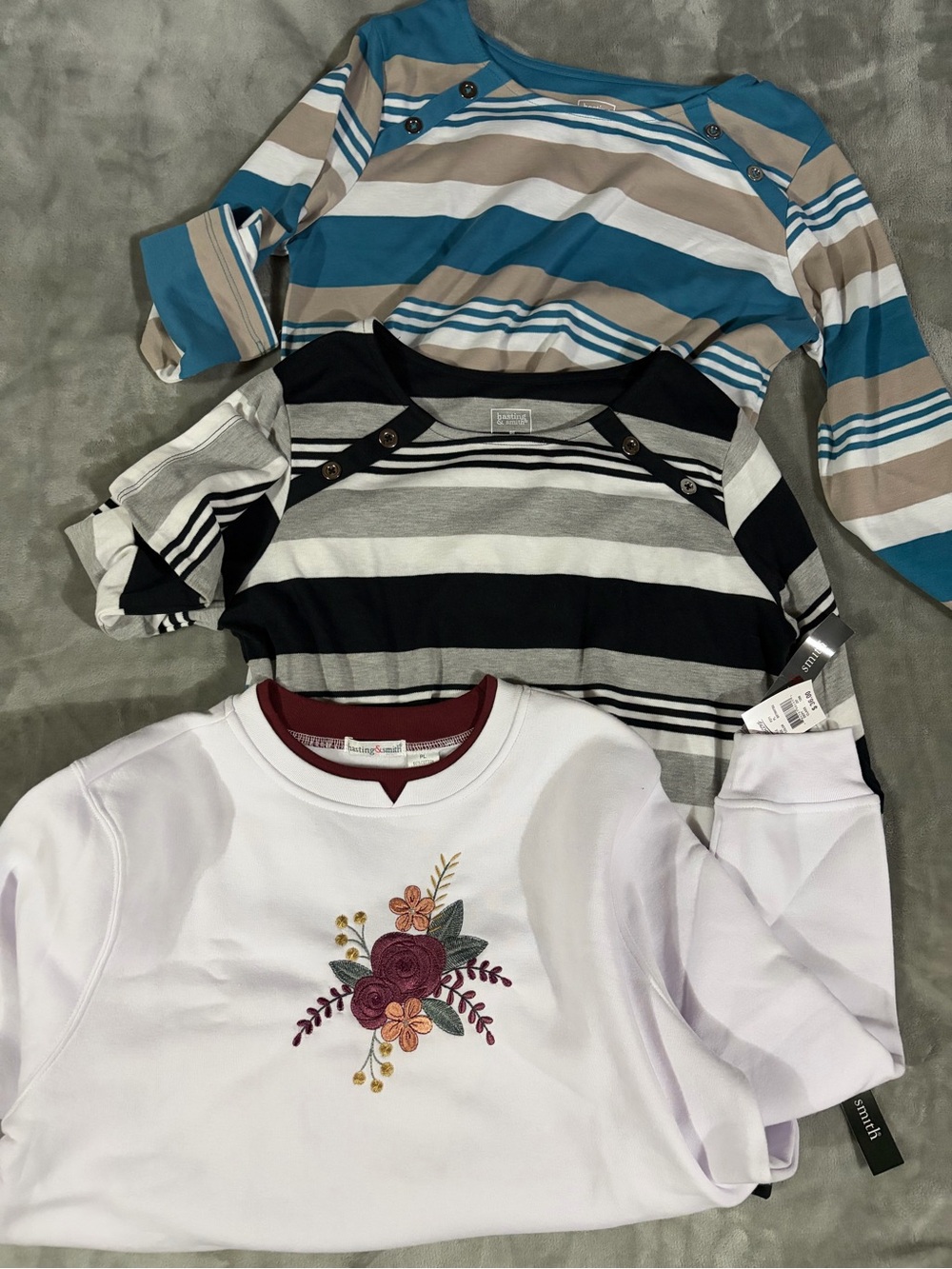 NWT 3 women’s tops, hasting&small size PL